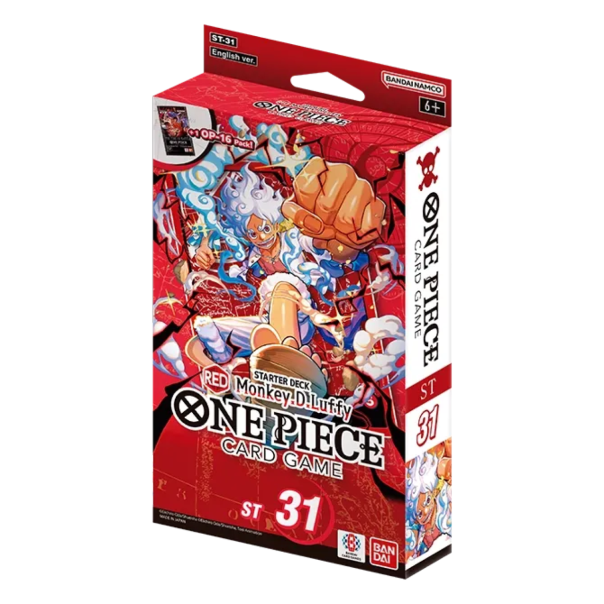 One Piece Starter Deck RED Monkey.D.Luffy ST-31 ENGLISCH