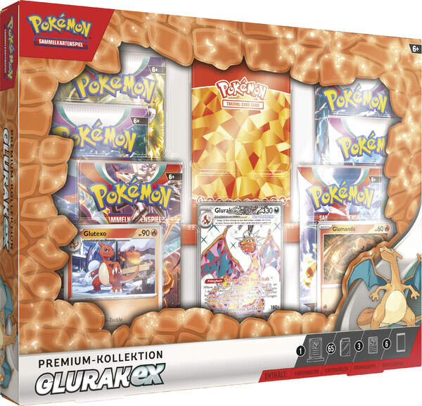 Pokemon Glurak EX Premium Kollektion DEUTSCH