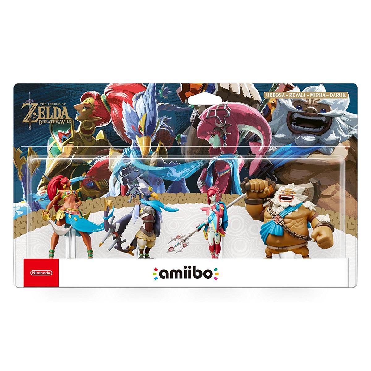 Amiibo Recken 4er Set The Legend of Zelda: Breath of the Wild Spielfiguren