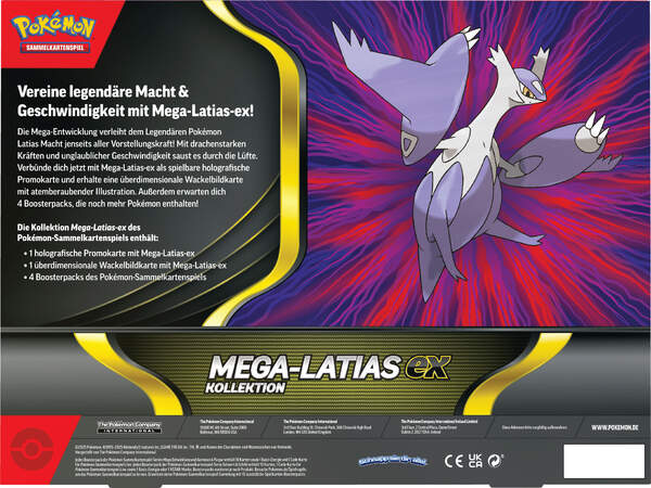 Pokemon Mega Latias EX Kollektion DEUTSCH
