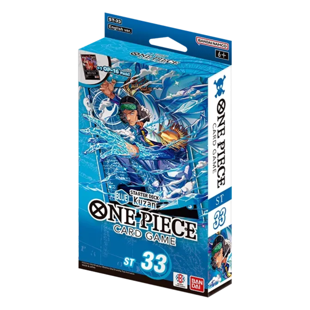 One Piece Starter Deck BLUE Kuzan ST-33 ENGLISCH