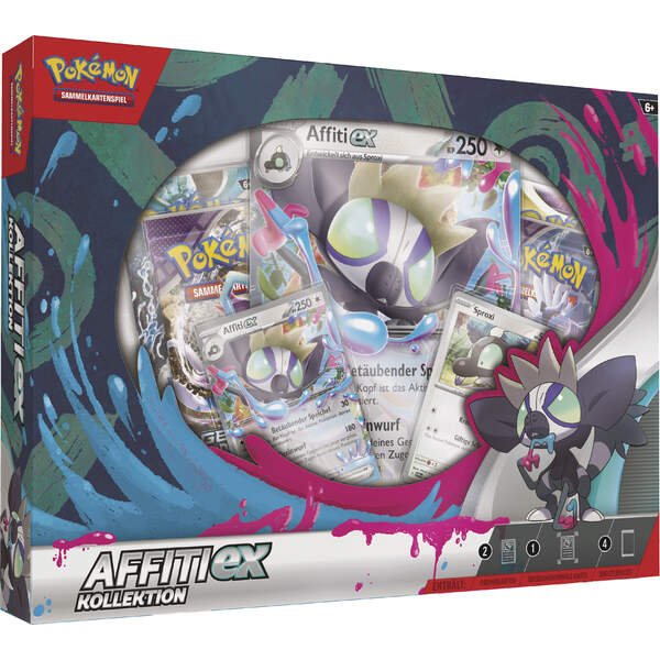 Pokemon Affiti EX Kollektion Box DEUTSCH