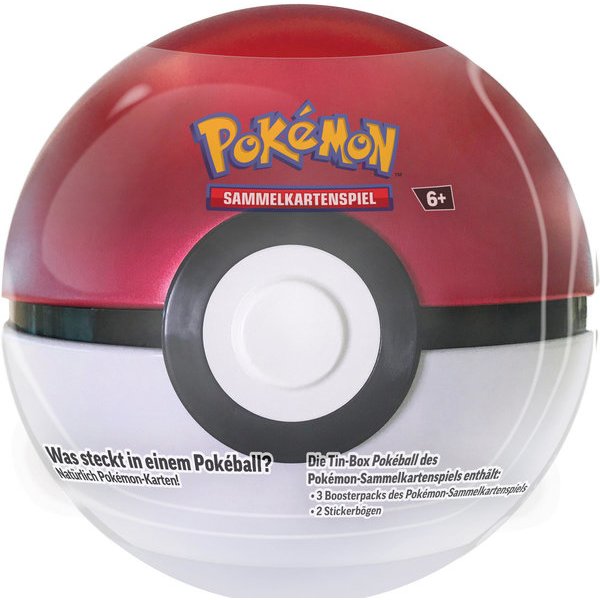 Pokemon Pokeball Tin DEUTSCH