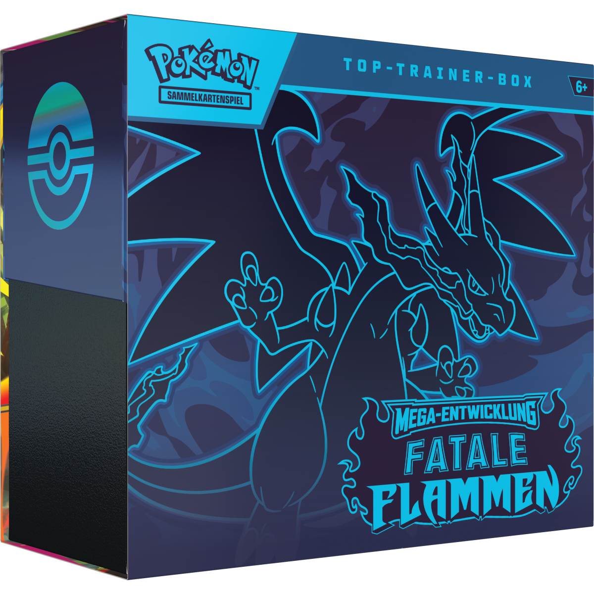 Pokemon Mega Entwicklung Fatale Flammen Top Trainer Box DEUTSCH