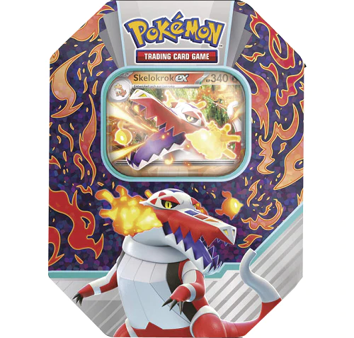 Pokémon Skelokrok EX Tin Box BEUTSCH
