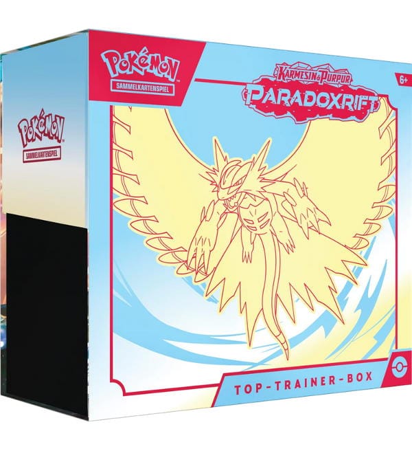 Pokemon Paradoxrift Top Trainer Box Donnersichel DEUTSCH
