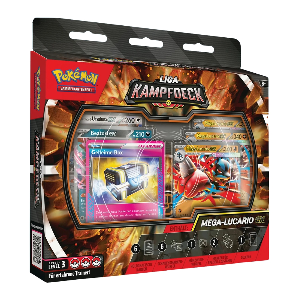 Pokemon Mega Lucario EX Kampfdeck DEUTSCH