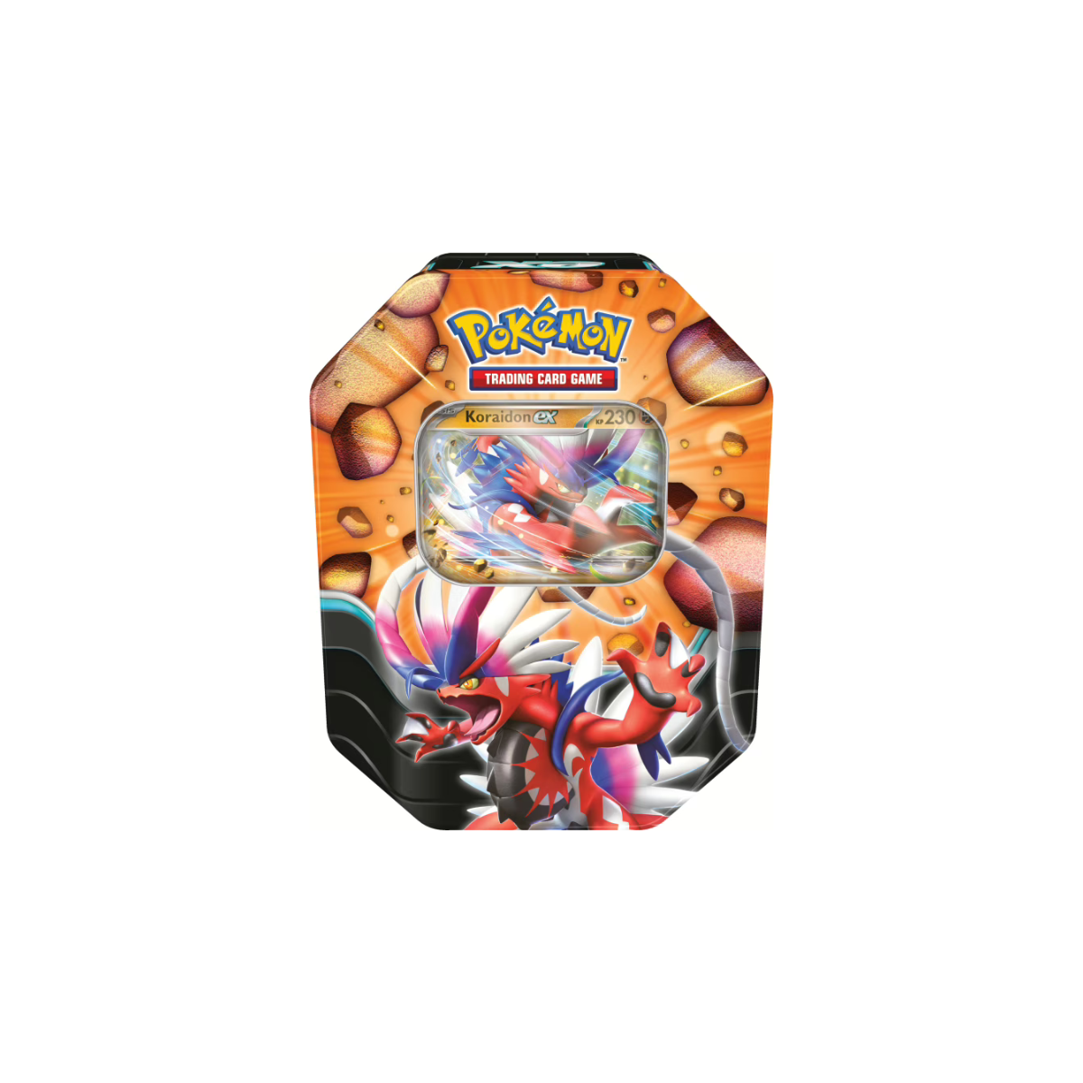 Pokemon Schlagkräftige Legenden Koraidon EX Tin Box DEUTSCH