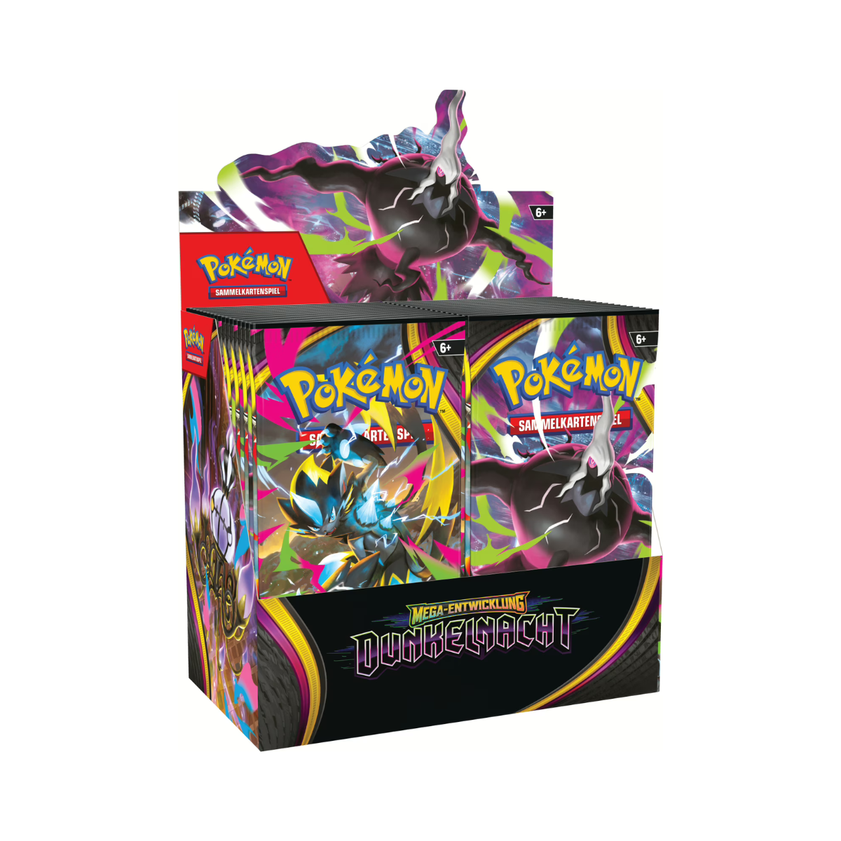 Pokemon Mega Entwicklung Dunkelnacht Booster Display DEUTSCH