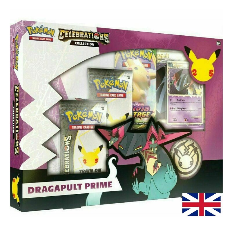 Pokemon Celebrations Dragapult Prime Collection ENGLISCH 