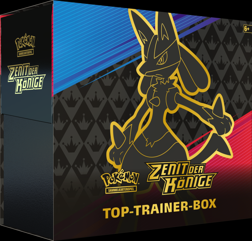 Pokemon Zenit der Könige Top Trainer Box SWSH 12.5 Deutsch