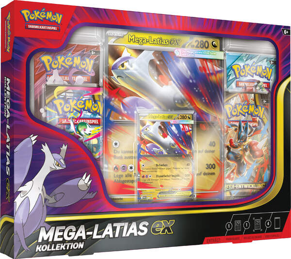 Pokemon Mega Latias EX Kollektion DEUTSCH
