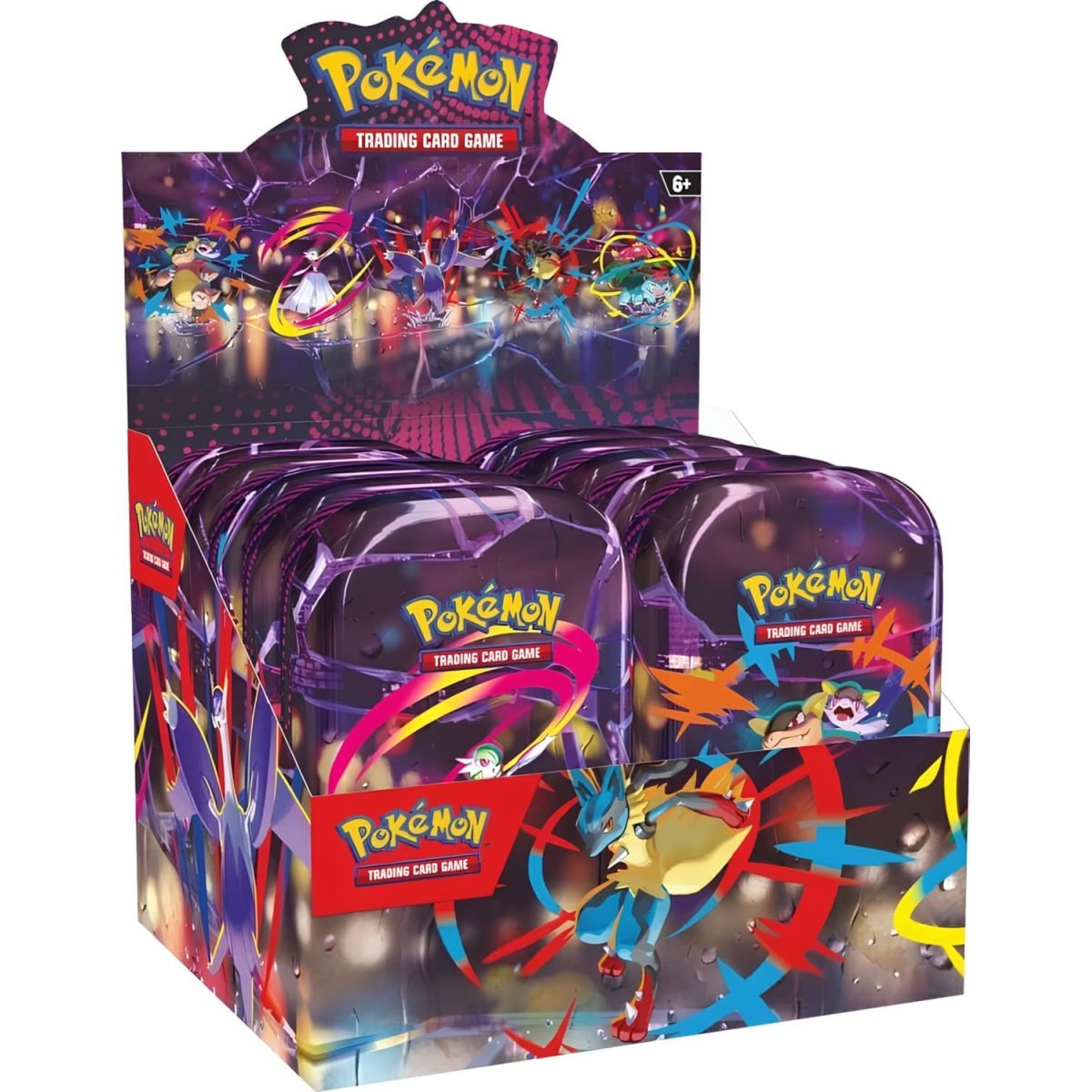 Pokemon Mega Entwicklung Mini Tin Display DEUTSCH 