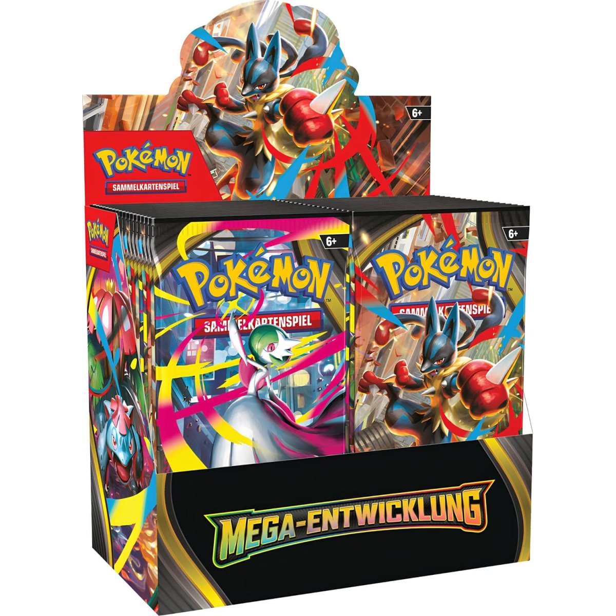 Pokemon Mega Entwicklung Booster Display DEUTSCH 