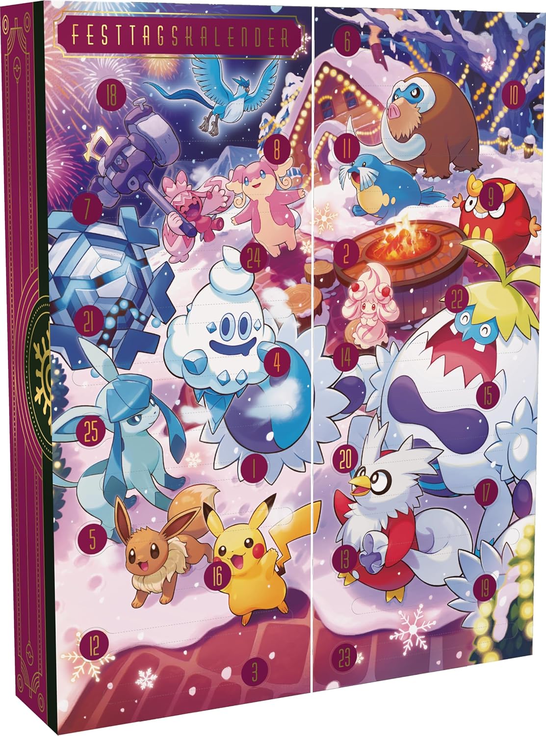 Pokemon Festtagskalender 2025 DEUTSCH