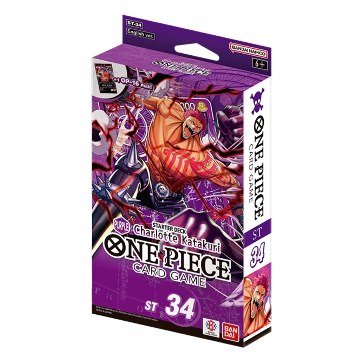 One Piece Starter Deck PURPLE Charlotte Katakuri ST-34 ENGLISCH