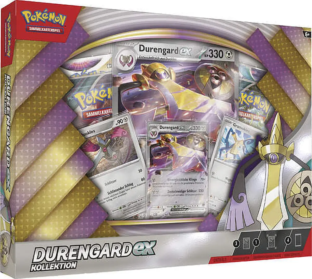 Pokemon Durengard EX Kollektion DEUTSCH