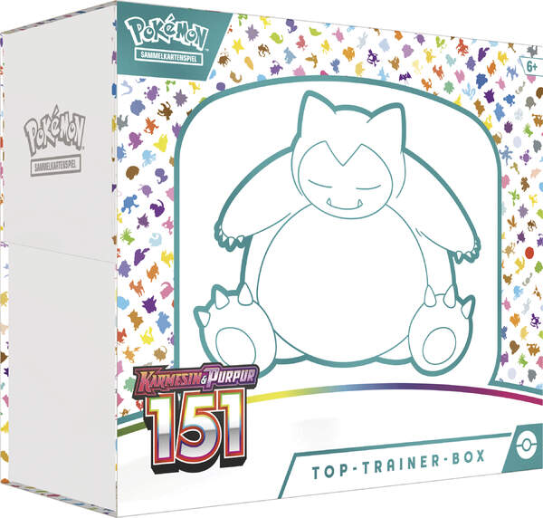 Pokemon 151 Top Trainer Box DEUTSCH