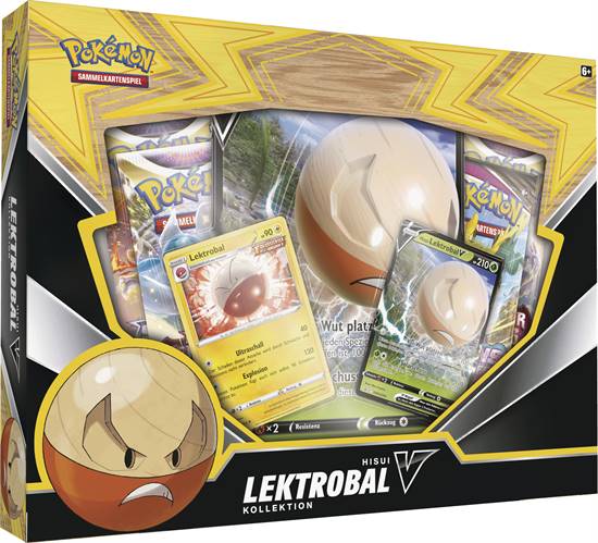 Pokemon Hisui Lektroball V Box DEUTSCH