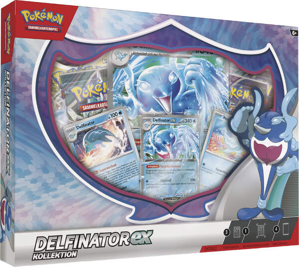 Pokemon Delfinator EX Kollektion Box DEUTSCH