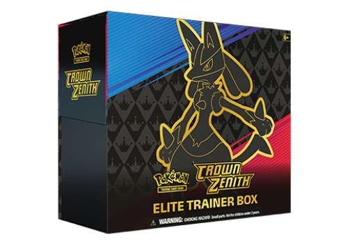 Pokemon Crown Zenith Elite Trainer Box SWSH 12.5 ENGLISCH