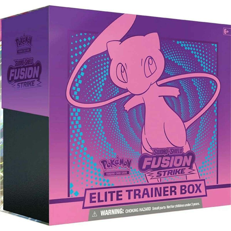 Pokemon Fusions Strike Top Trainer Box ENGLISCH