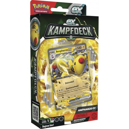 Pokemon Ampharos EX Kampfdeck DEUTSCH