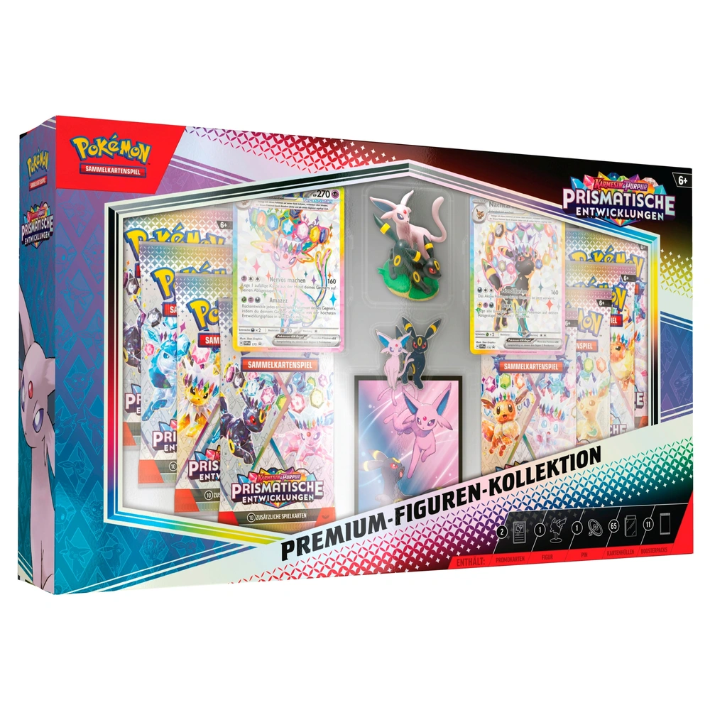 Pokemon Prismatische Entwicklungen Premium Figuren Kollektion DEUTSCH