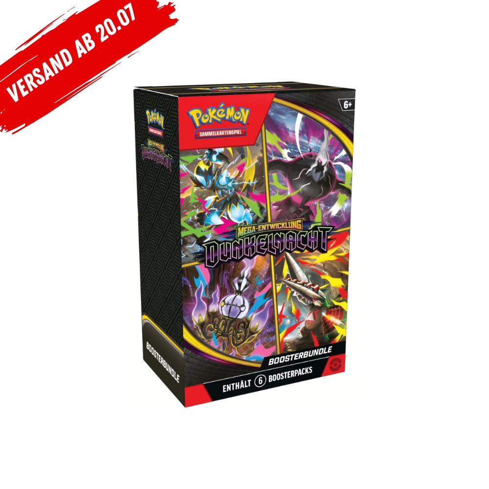 Pokemon Mega Entwicklung Dunkelnacht Booster Bundle DEUTSCH VORBESTELLUNG