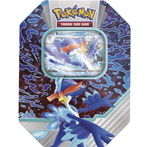 Pokémon Bailonda EX Tin Box BEUTSCH