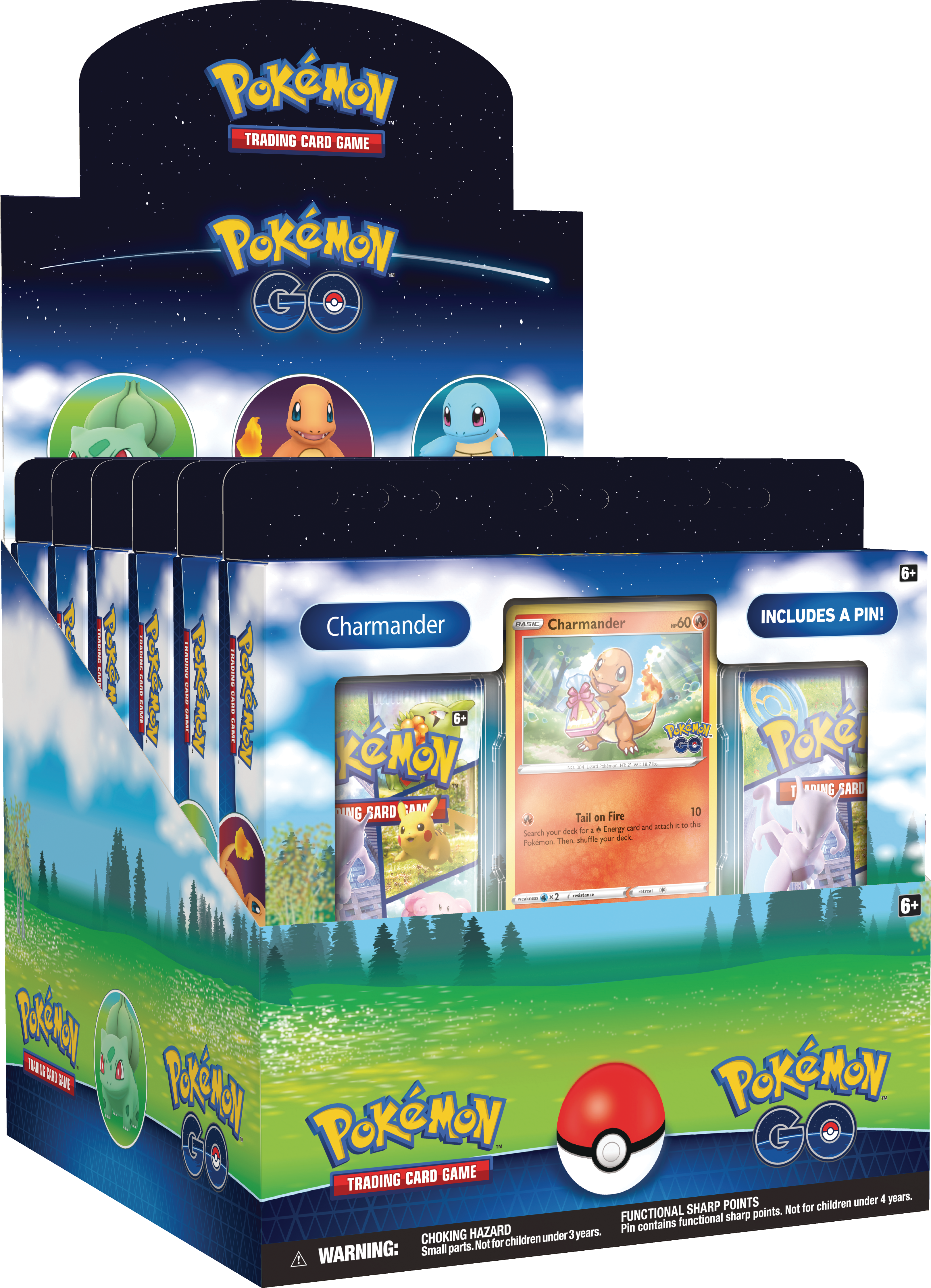 Pokémon GO Pin Collection Display ENGLISCH EXTRABESTELLUNG
