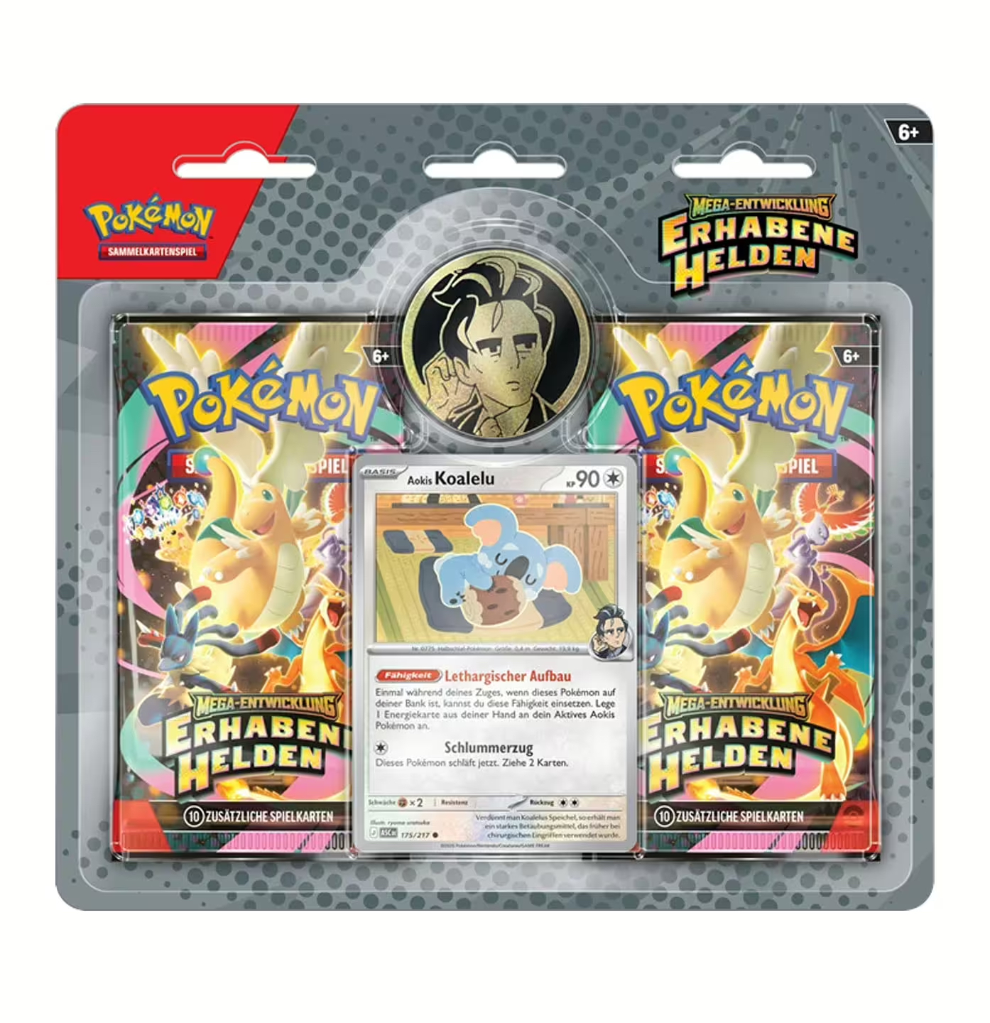 Pokemon Mega Entwicklung Erhabene Helden 2-Pack Blister Aoki's Koalelu DEUSTCH