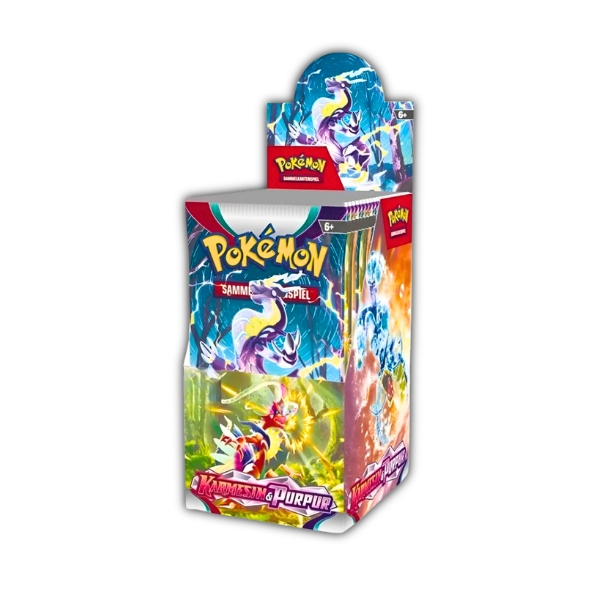 Pokemon Karmesin & Purpur 18er Booster Display DEUTSCH 