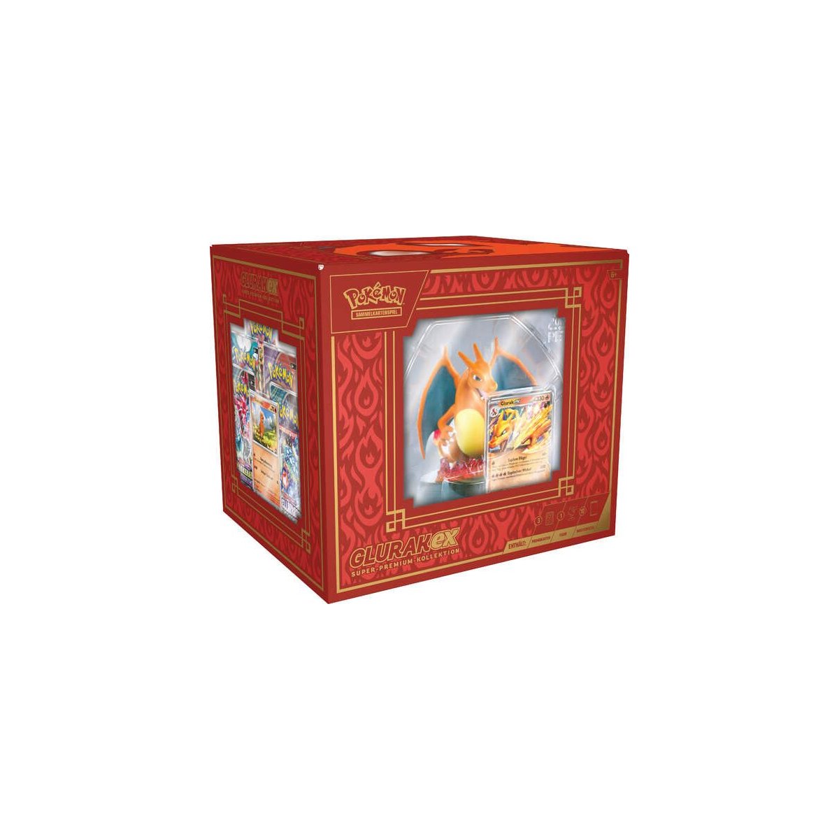 Pokemon Super Premium Kollektion Glurak EX DEUTSCH