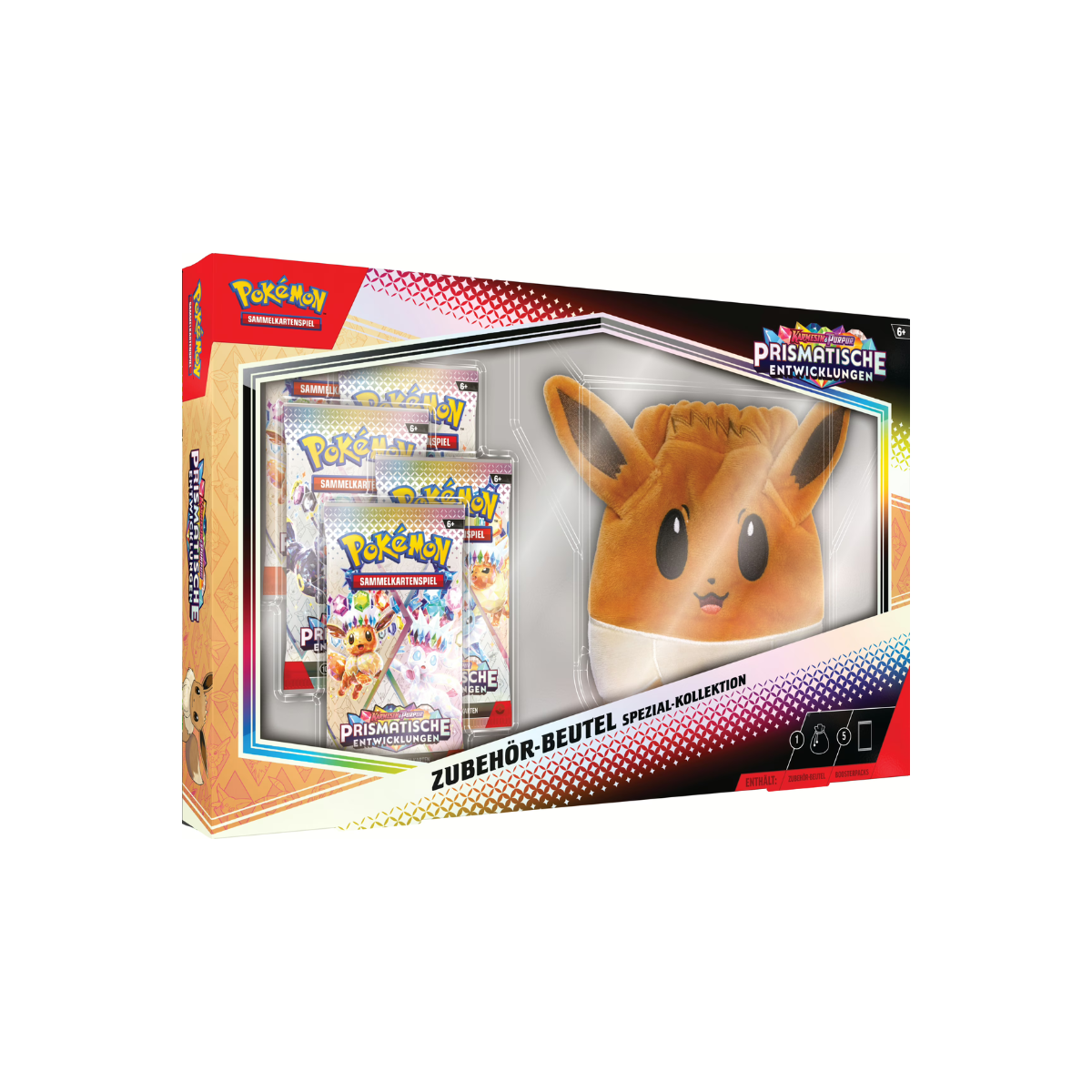 Pokemon Prismatische Entwicklungen Zubehör Beutel Spezial Kollektion DEUTSCH