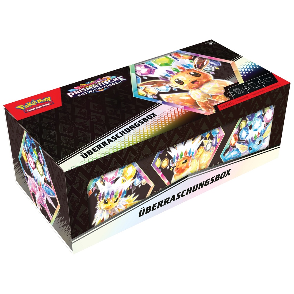 Pokemon Prismatische Entwicklungen Überraschungsbox DEUTSCH 