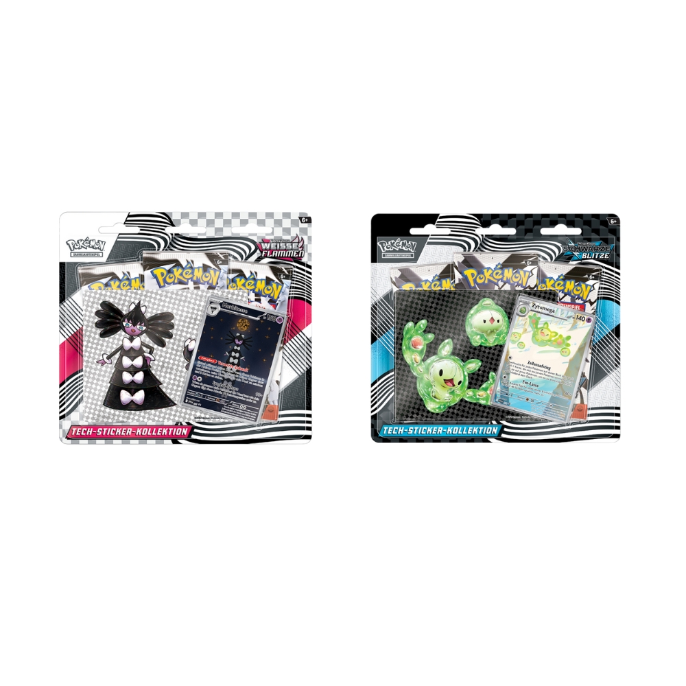 Pokemon Schwarze Blitze Tech-Sticker-Kollektion Zytomega Weiße Flammen Tech-Sticker-Kollektion Morbitesse DEUTSCH