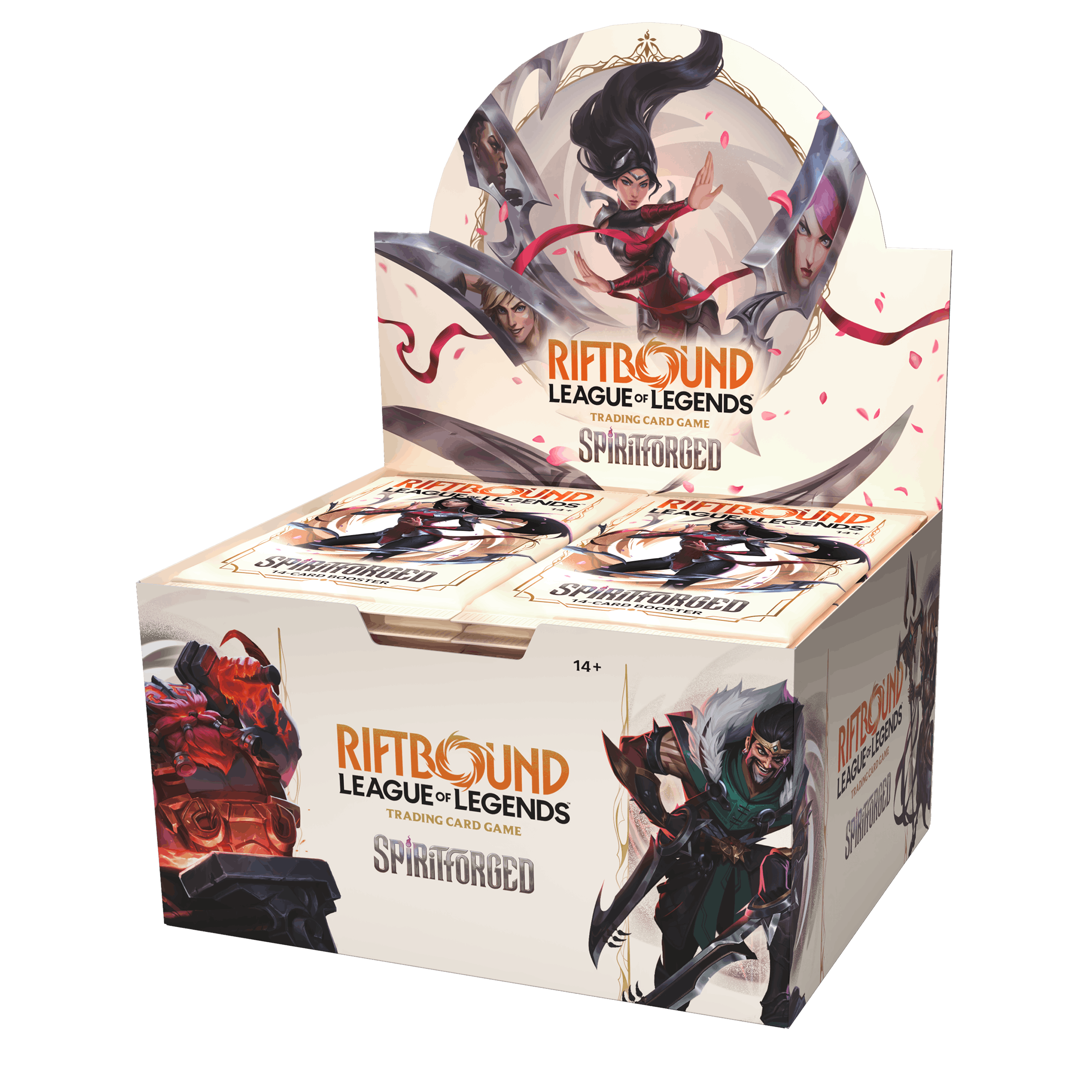 Riftbound League of Legends Spiritforged Booster Display ENGLISCH