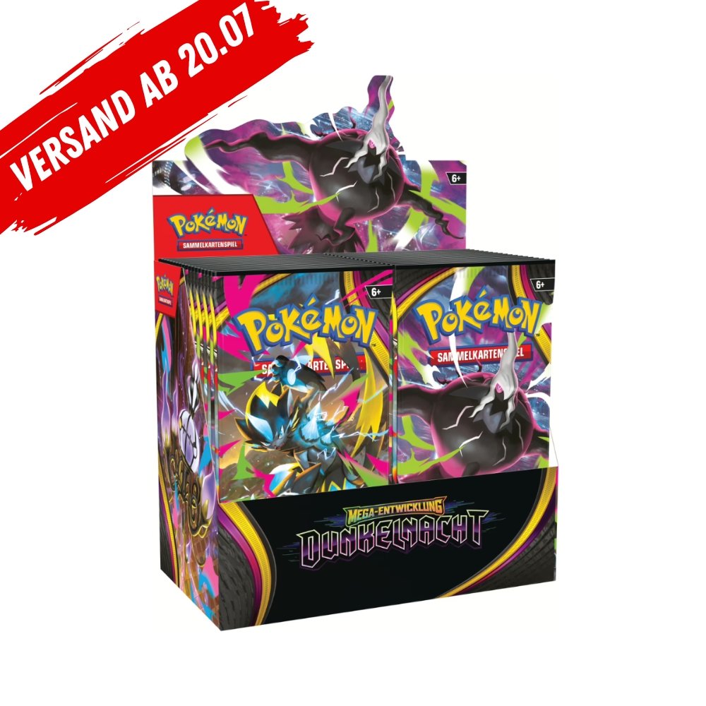 Pokemon Mega Entwicklung Dunkelnacht Booster Display DEUTSCH VORBESTELLUNG