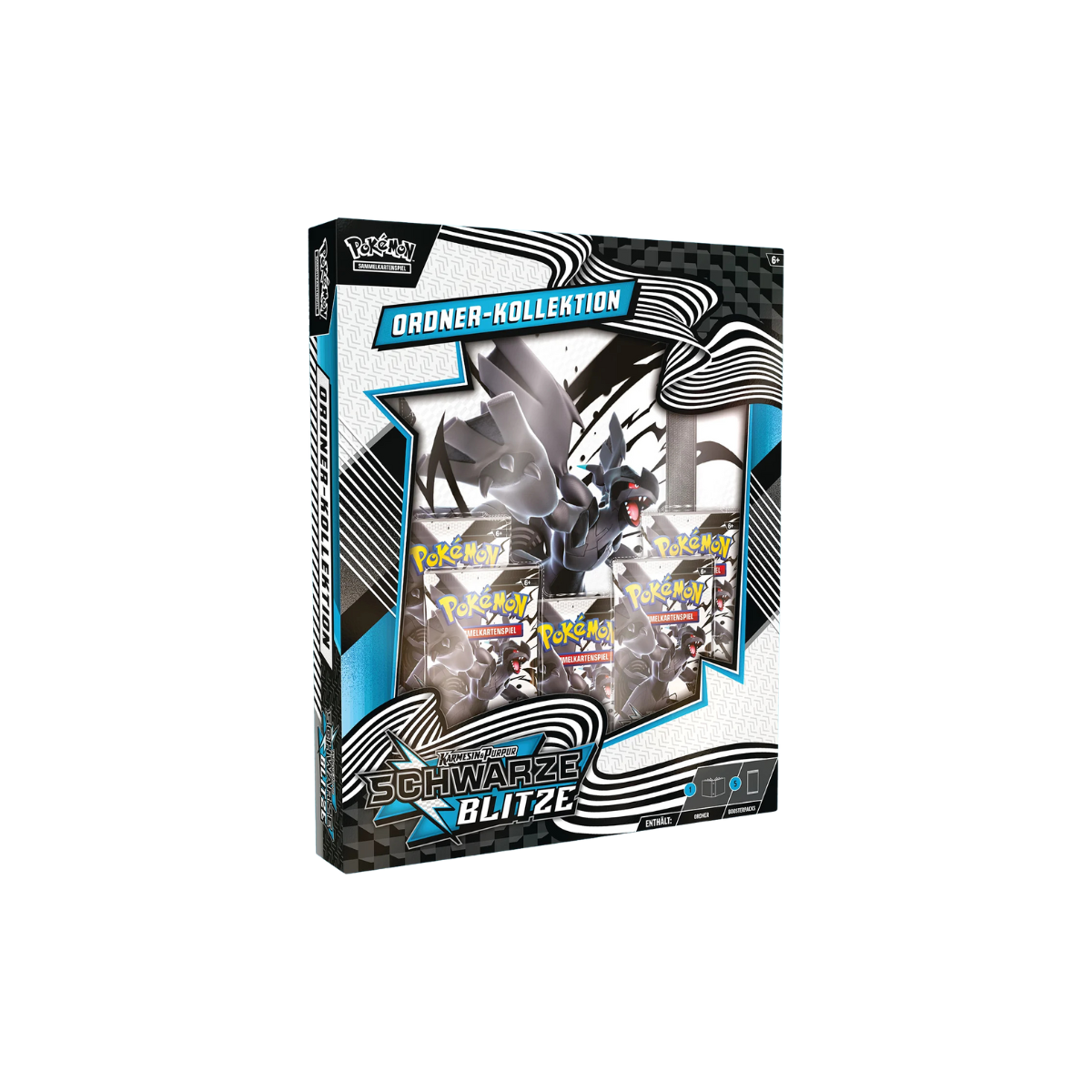 Pokemon Schwarze Blitze Ordner Kollektion DEUTSCH