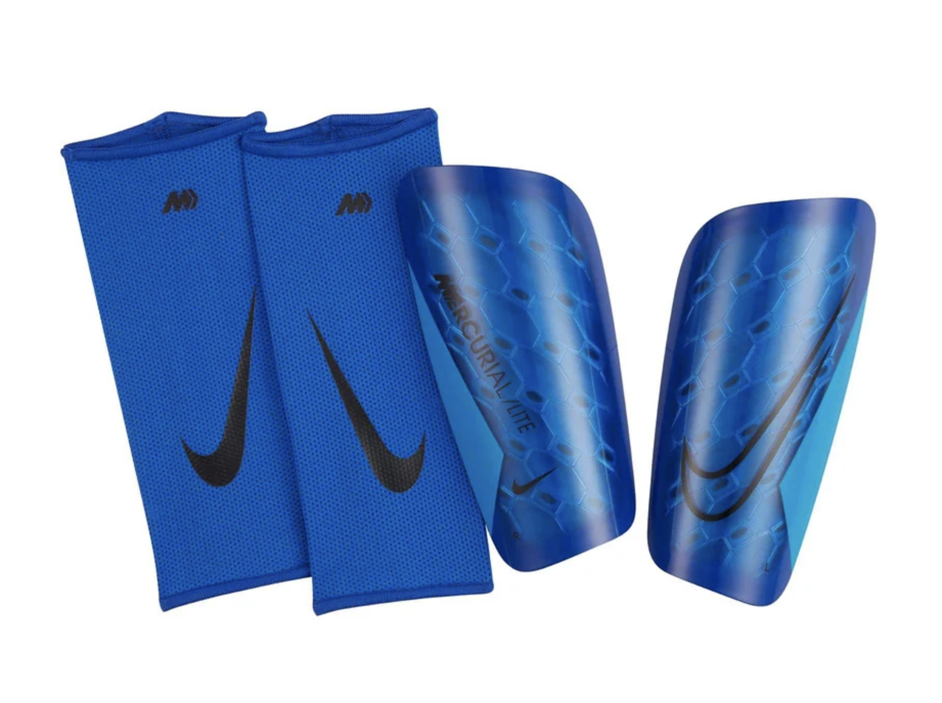 Nike Mercurial Lite Schienbeinschoner blau