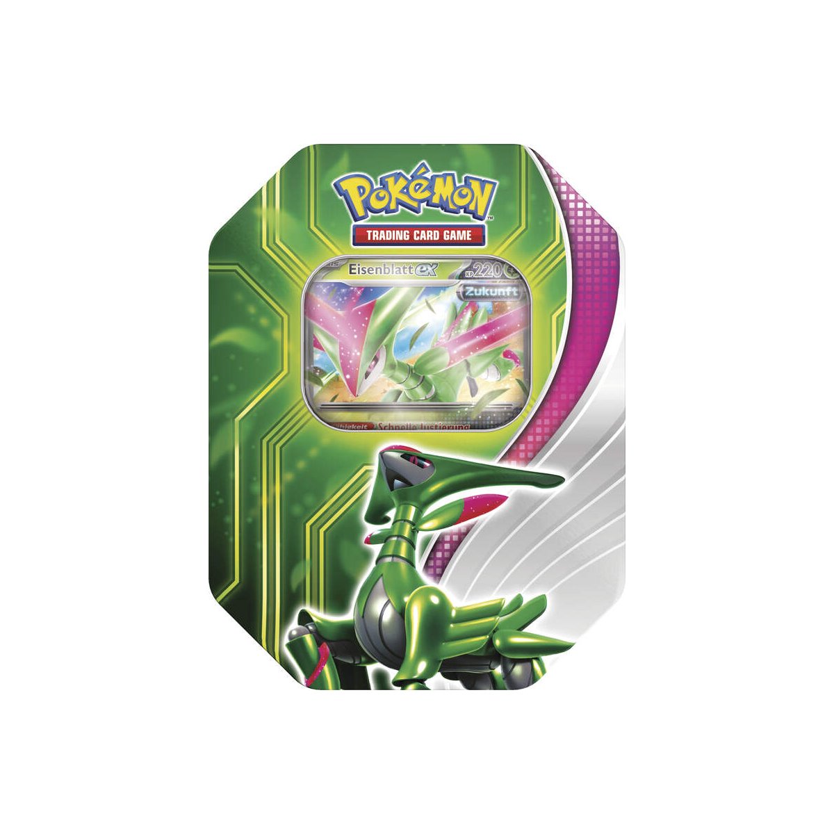 Pokemon Eisenblatt EX Tin Box DEUTSCH