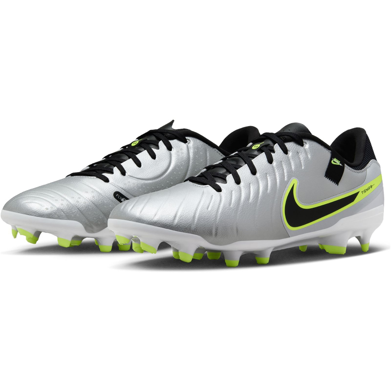Nike Tiempo Legend 10 Academy FG silber volt