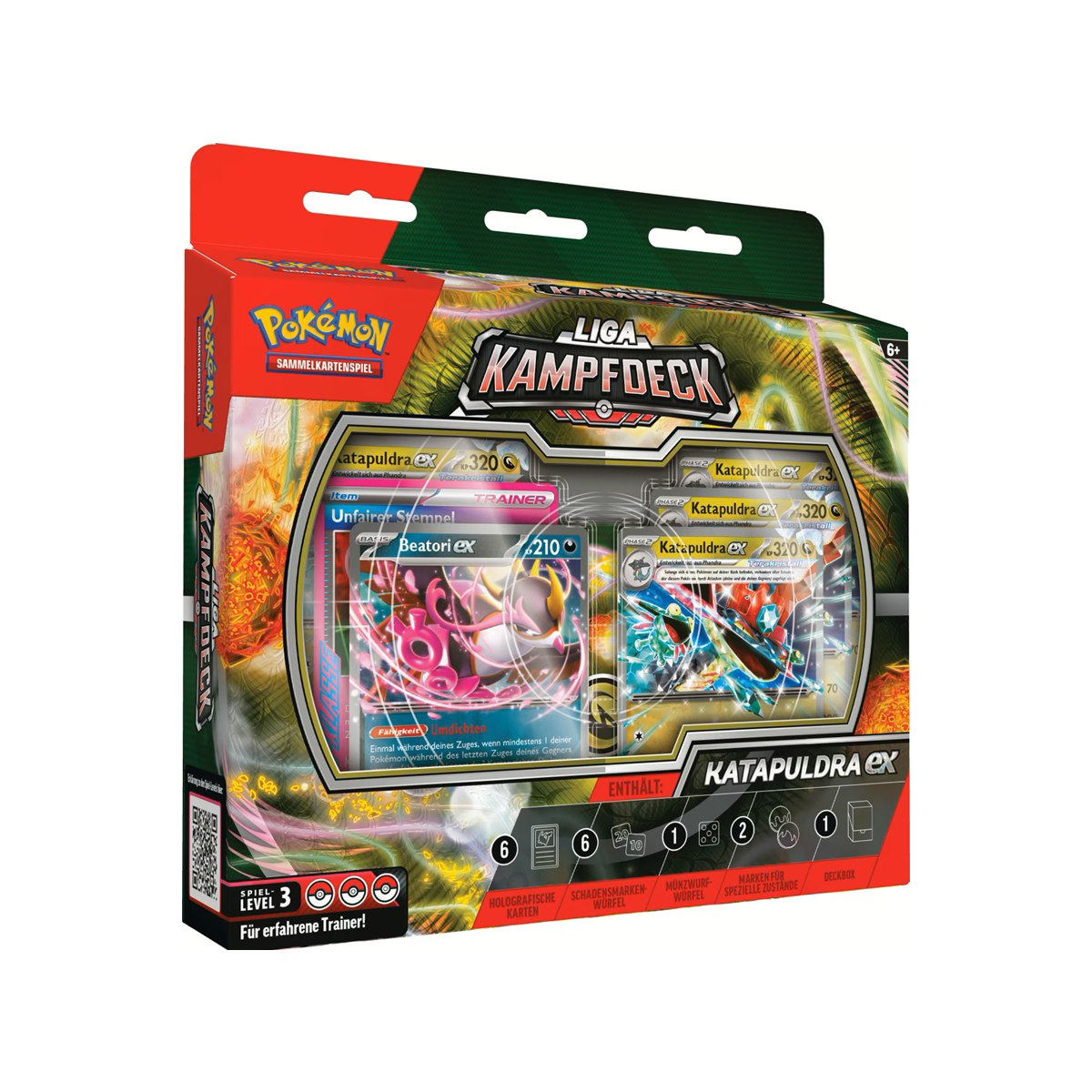 Pokemon Katapuldra EX Liga Kampfdeck DEUTSCH