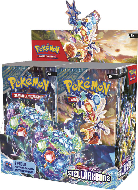 Pokemon Stellarkrone Booster Display DEUTSCH