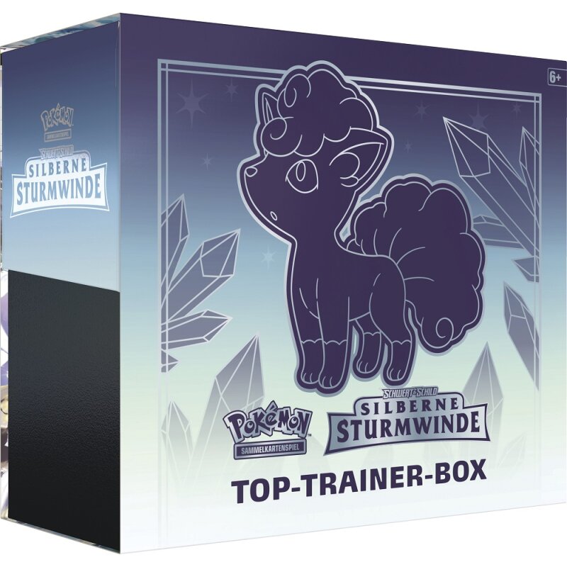 Pokemon Silberne Sturmwinde Top Trainer Box DEUTSCH