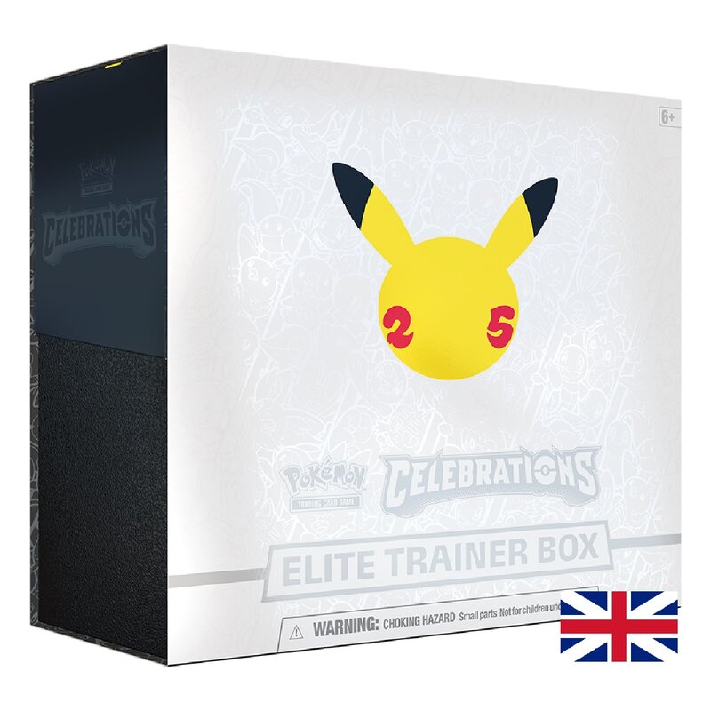Pokemon Celebrations Elite Trainer Box 25th Anniversary ENGLISCH 